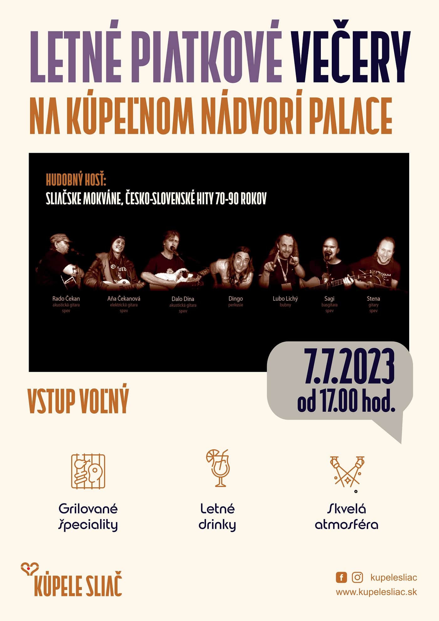 LETNÉ PIATKOVÉ VEČERY