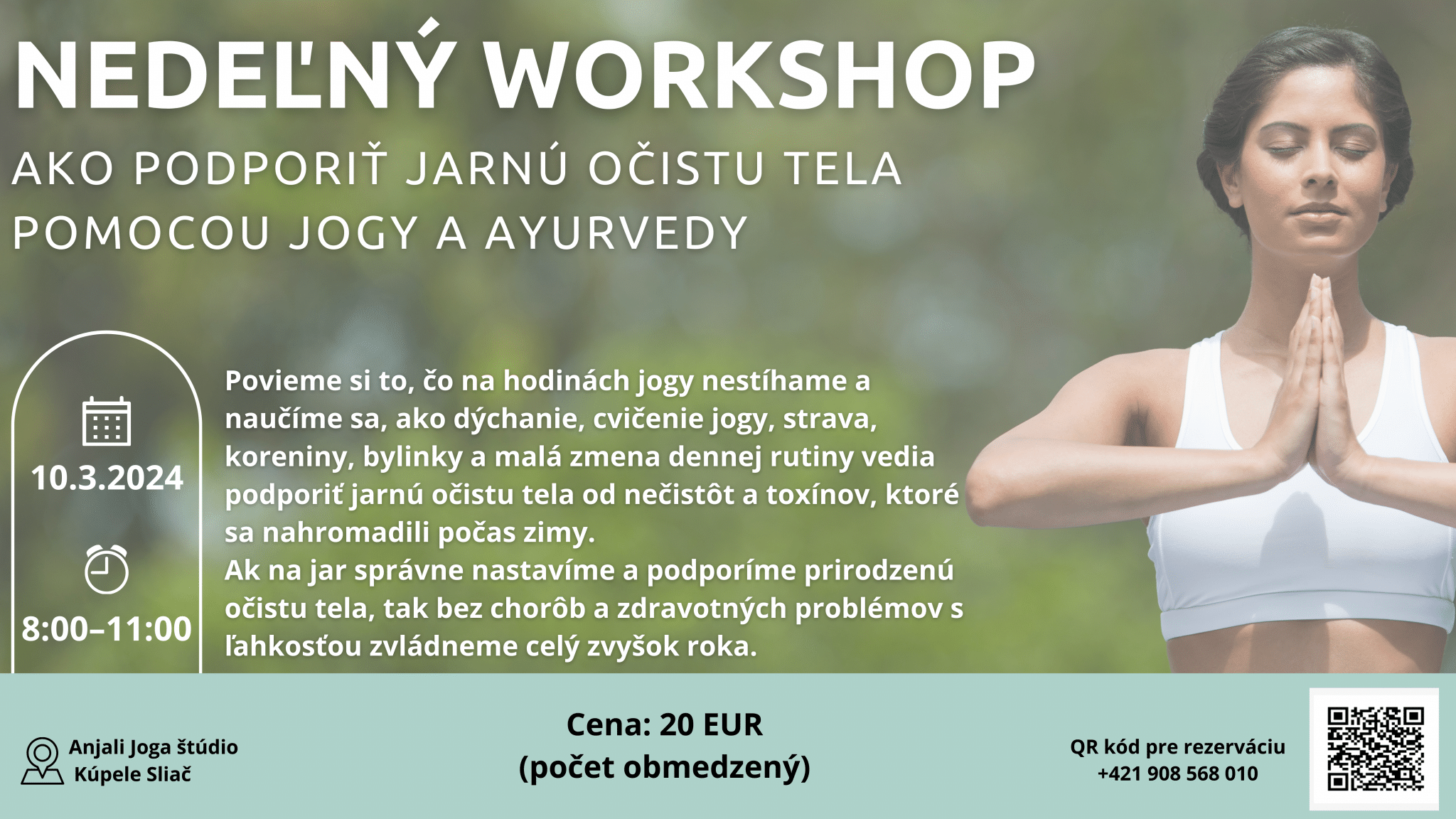 Nedeľný workshop (Joga)