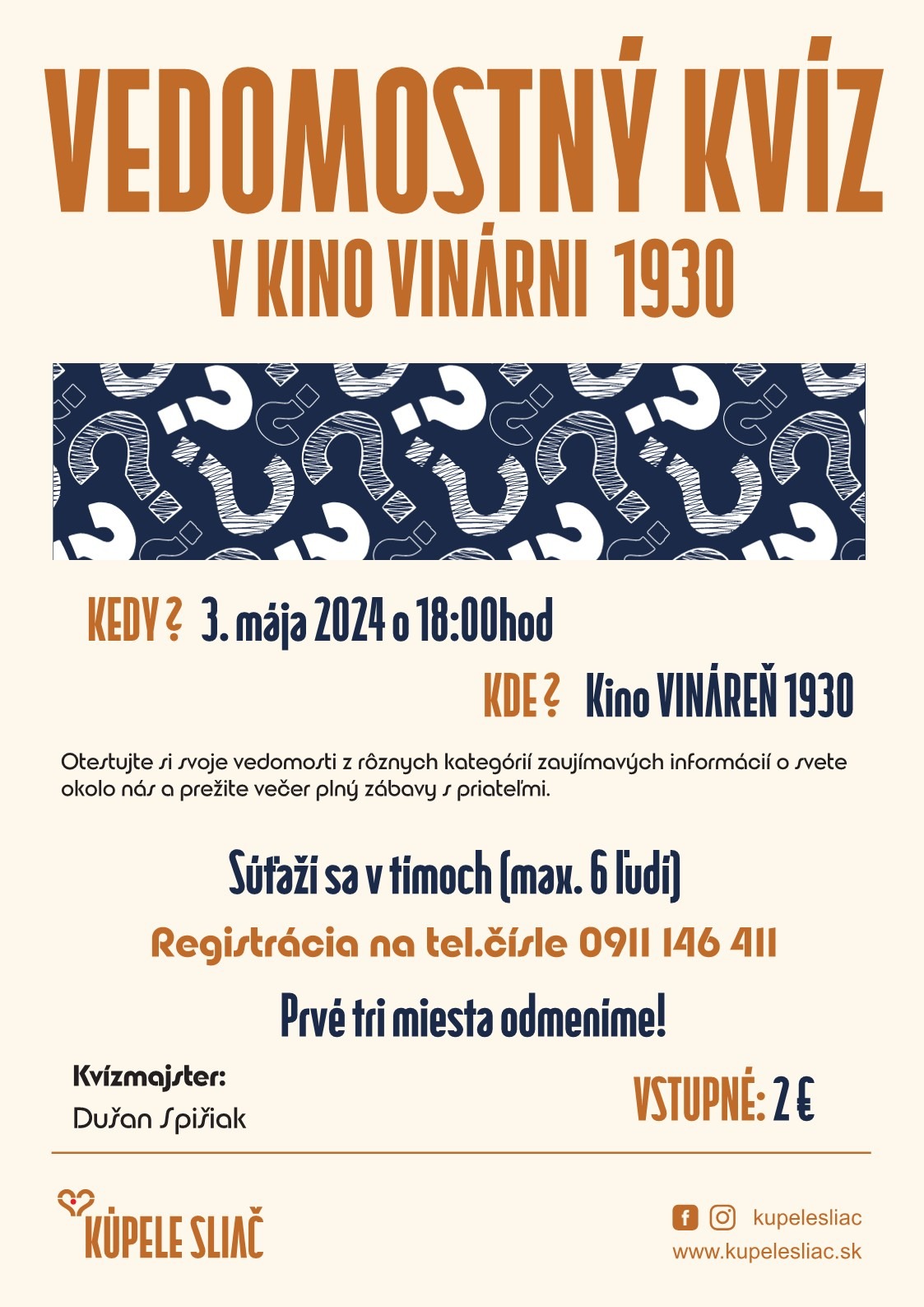 VEDOMOSTNÝ KVÍZ V KINO VINÁRNI 1930