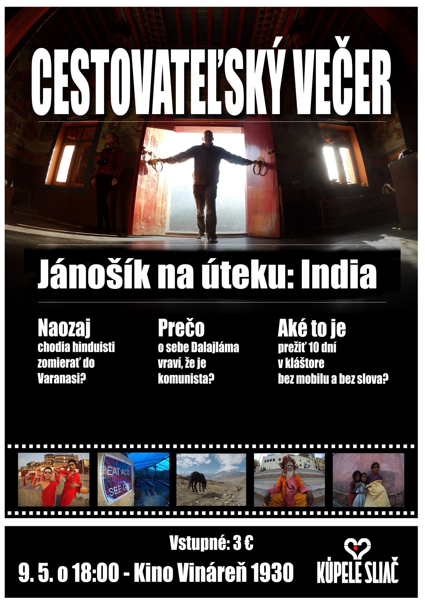 Cestovateľský večer: Jánošík na úteku