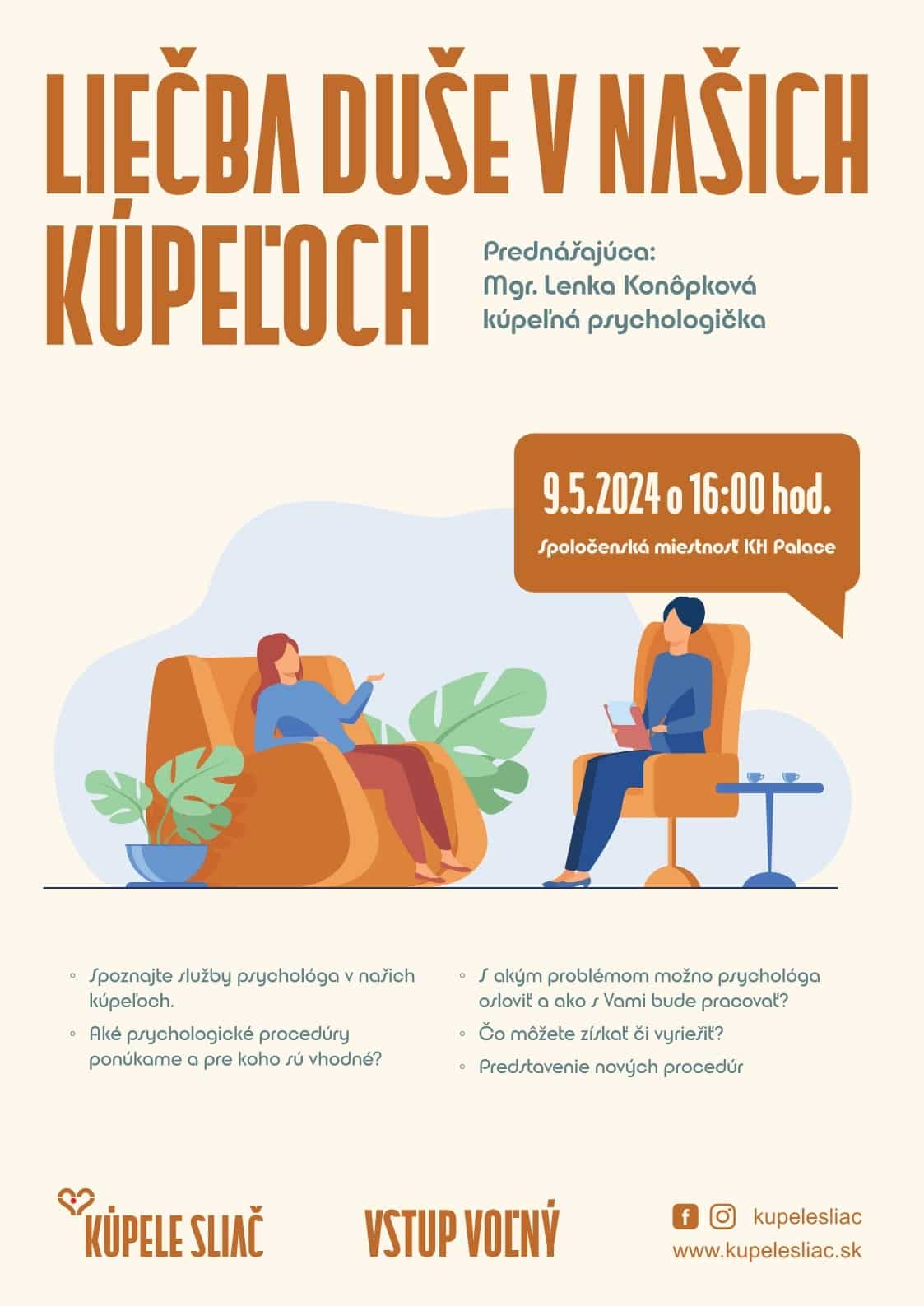 LIEČBA DUŠE V NAŠICH KÚPEĽOCH