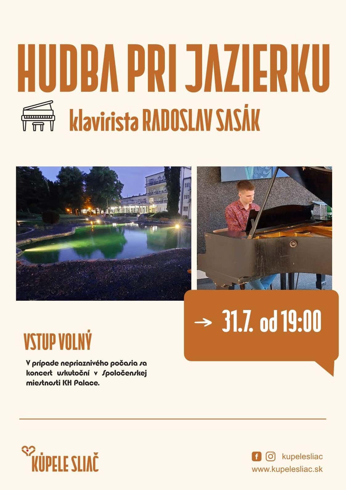 Hudba pri jazierku