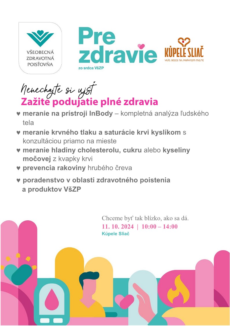 Pre zdravie zo srdca VšZP