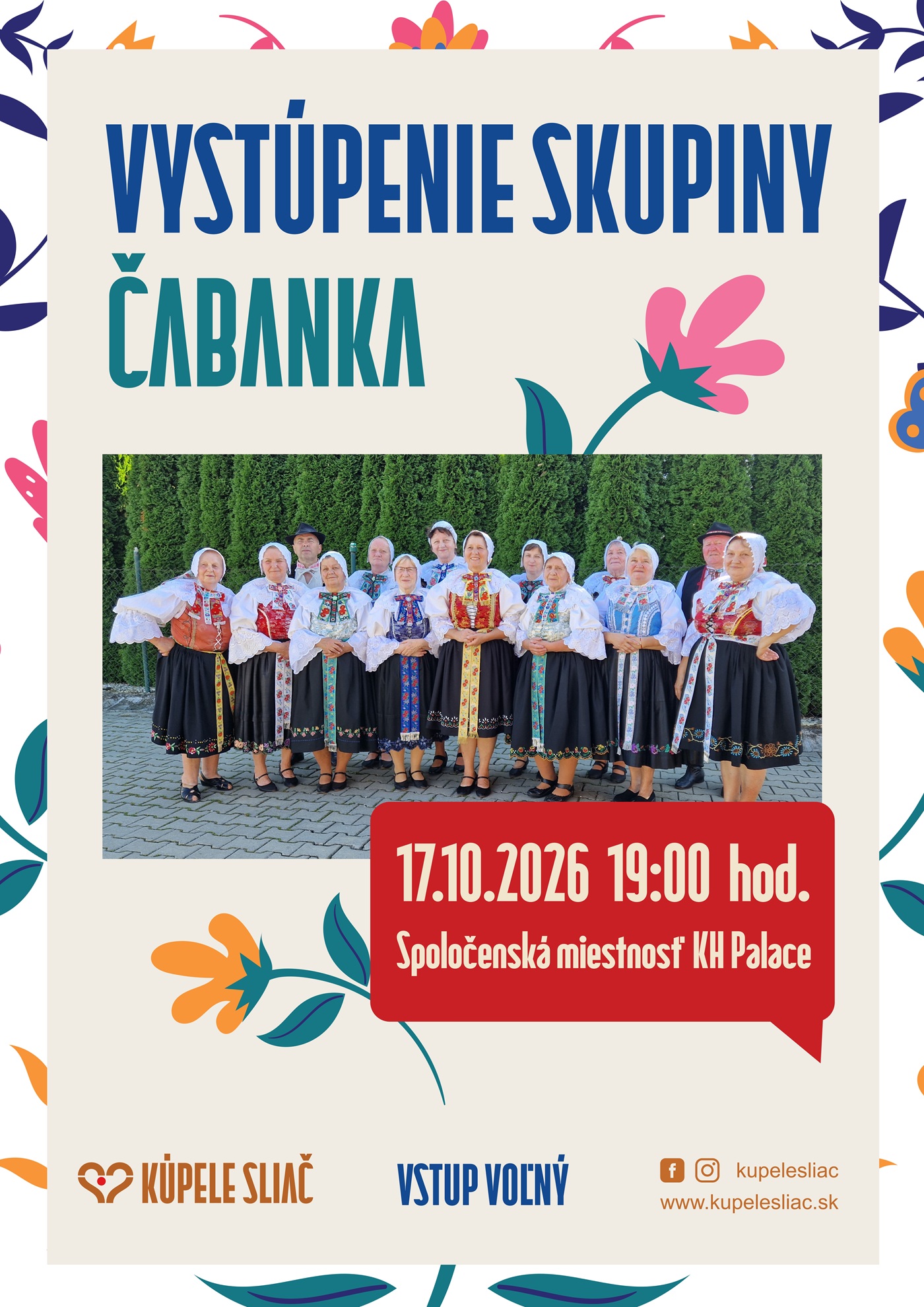 Vystúpenie skupiny Čabanka