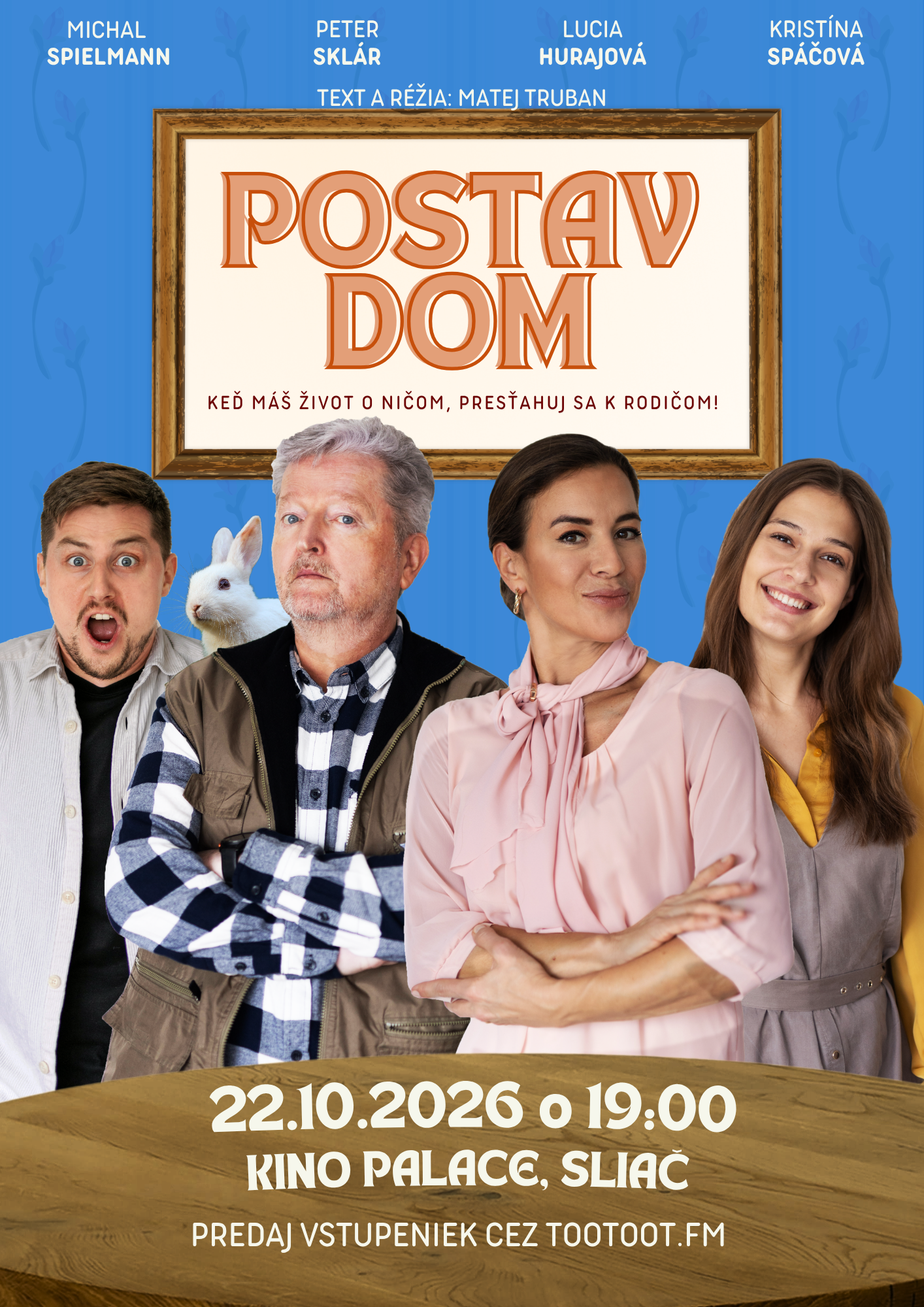 Divadelná komédia Postav Dom