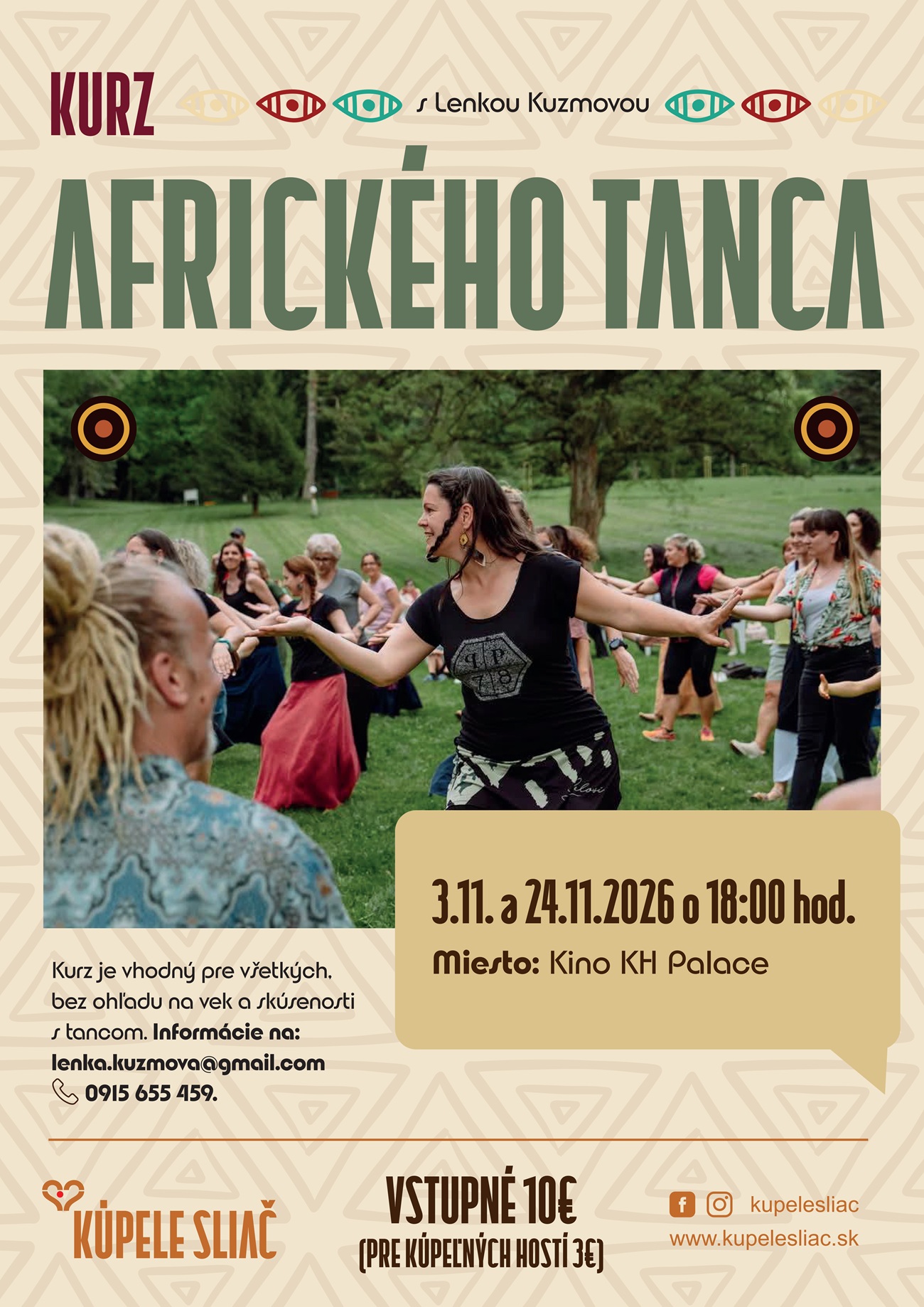 Kurz afrického tanca